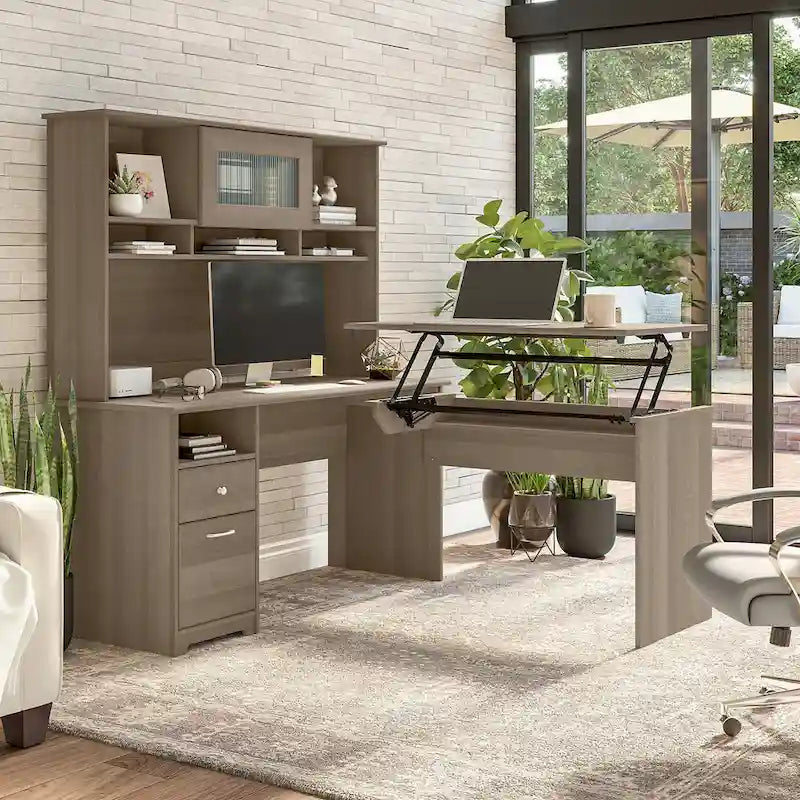 Scrivania con 3 posizioni da seduto a in piedi