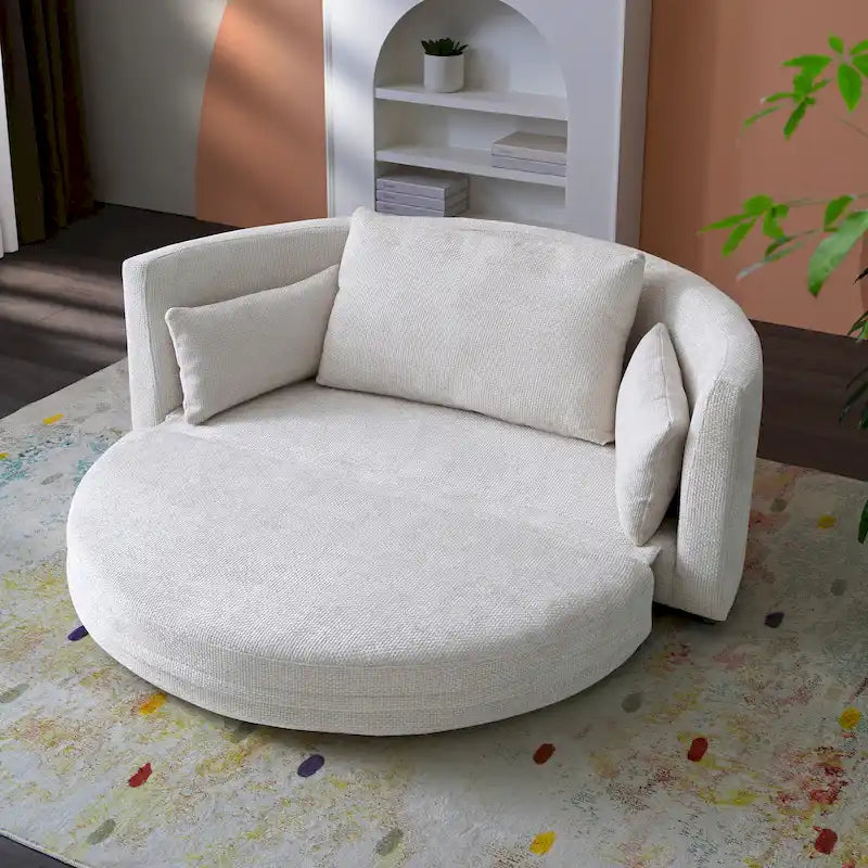 Divano letto pieghevole convertibile con cuscini