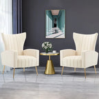 Poltroncina a pozzetto con gambe in metallo