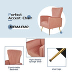 Poltroncina a pozzetto con gambe in metallo
