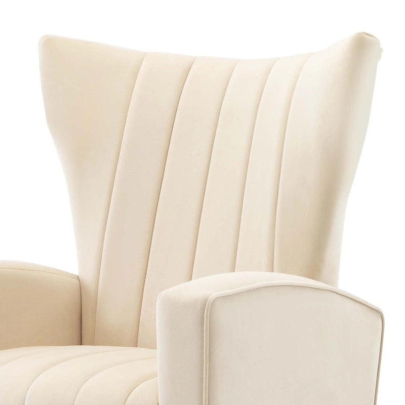 Poltroncina a pozzetto con gambe in metallo