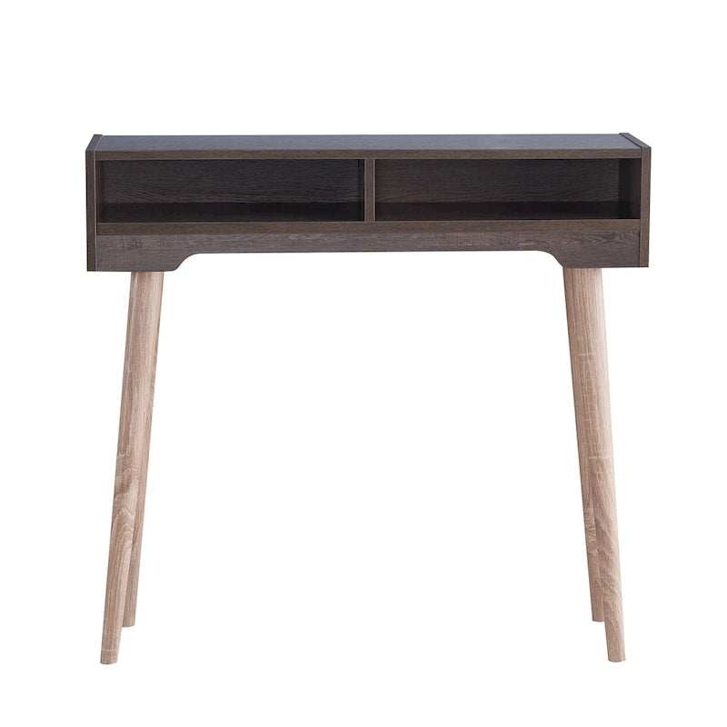 Consolle Mid-Century Modern con 2 Ripiani