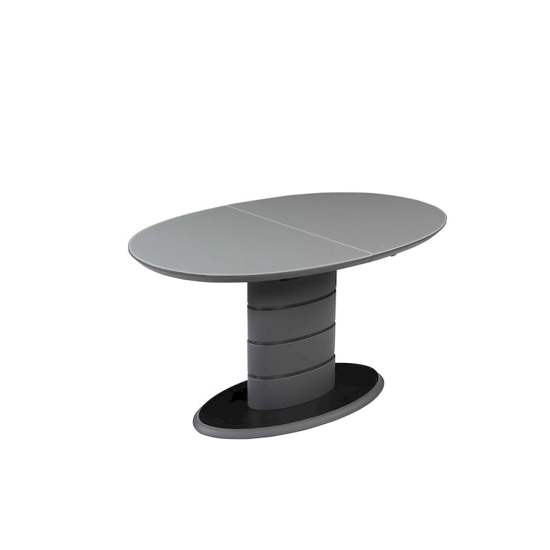 Tavolo da pranzo allungabile con base a piedistallo