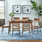 Tavolo da pranzo rettangolare Mid-Century Modern