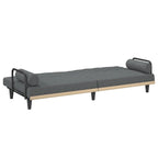Divano Letto con Braccioli – Divano Convertibile Rivestito in Tessuto, 80.7"