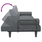 Divano Letto con Braccioli – Divano Convertibile Rivestito in Tessuto, 80.7"