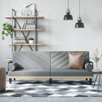 Divano Letto con Braccioli – Divano Convertibile Rivestito in Tessuto, 80.7"