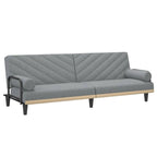 Divano Letto con Braccioli – Divano Convertibile Rivestito in Tessuto, 80.7"