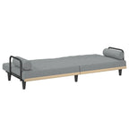 Divano Letto con Braccioli – Divano Convertibile Rivestito in Tessuto, 80.7"