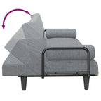Divano Letto con Braccioli – Divano Convertibile Rivestito in Tessuto, 80.7"