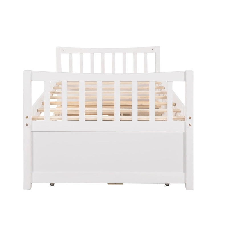 Divano letto con rotelle estraibili e 3 cassetti portaoggetti