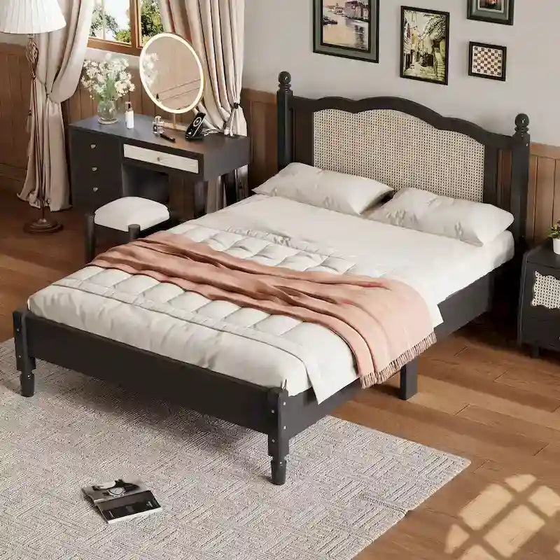 Giroletto con testiera in rattan