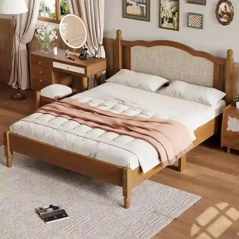 Giroletto con testiera in rattan