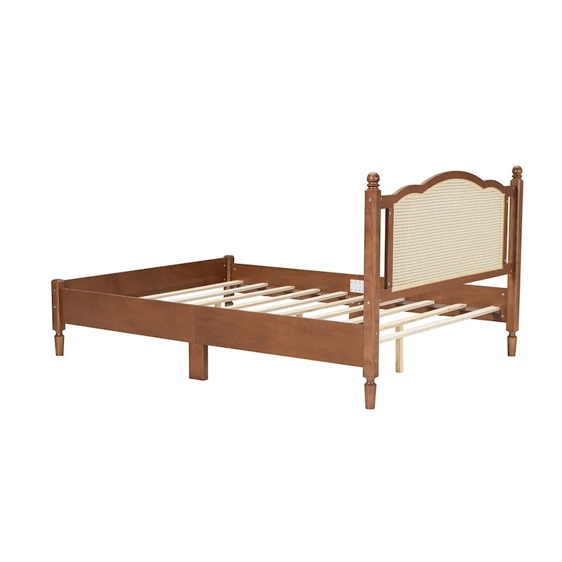 Giroletto con testiera in rattan