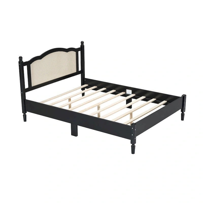 Giroletto con testiera in rattan
