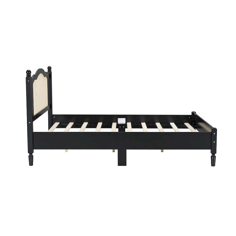 Giroletto con testiera in rattan