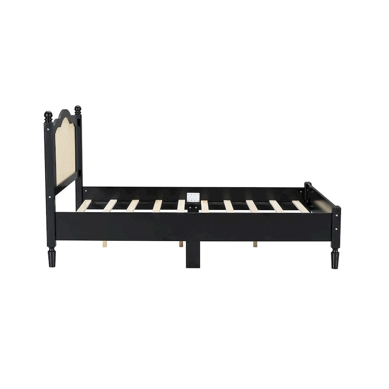 Giroletto con testiera in rattan